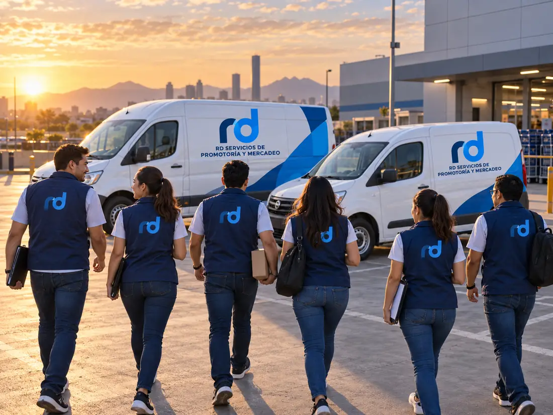 Equipo de campo saliendo a ruta